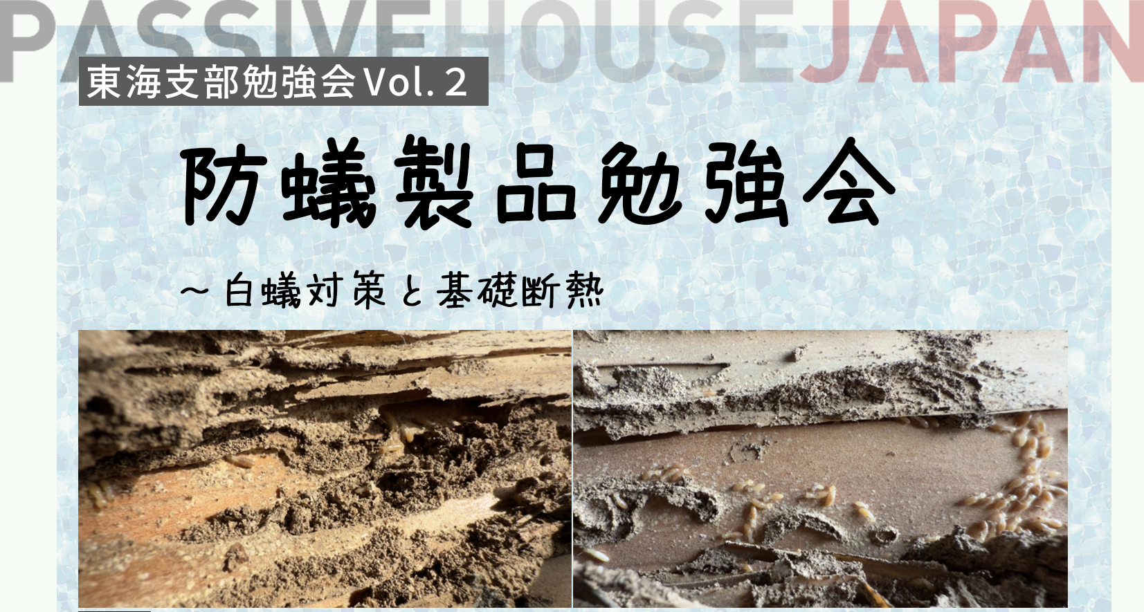 【2026/2/3 東海支部勉強会2025 vol.2】防蟻勉強会
